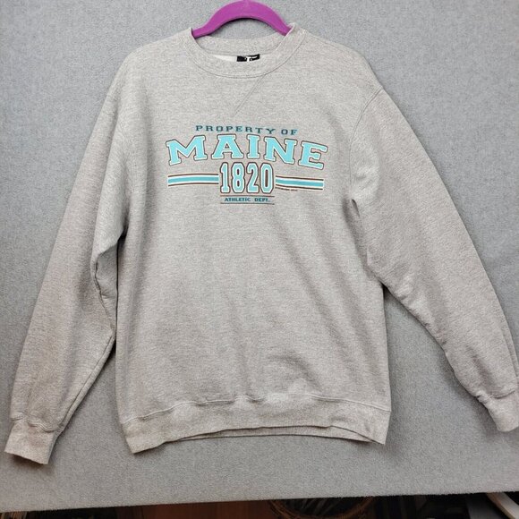 Hanes Tops - Vintage Hanes Beefy Tag Sweatshirt Size Small Maine Property Of 1820 Retro Vibe